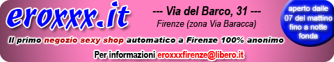 sexy shop automatico firenze
