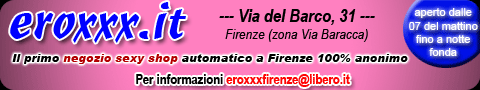 sexy shop automatico firenze