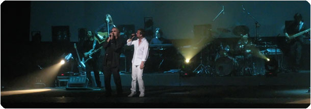 umberto tozzi e marco masini in concerto tour 2007 firenze teatro verdi